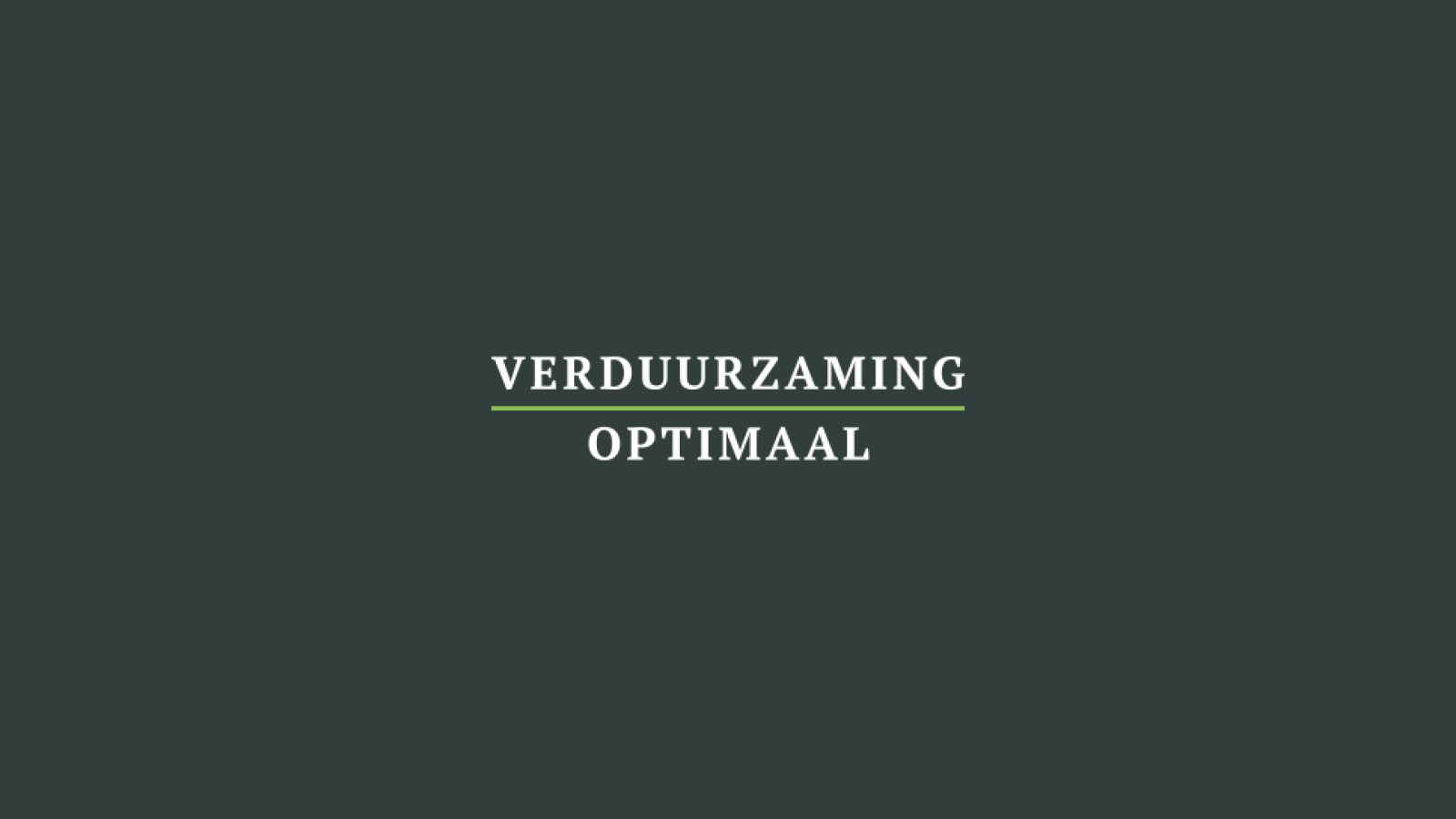 Blog fallback – Verduurzaming Optimaal
